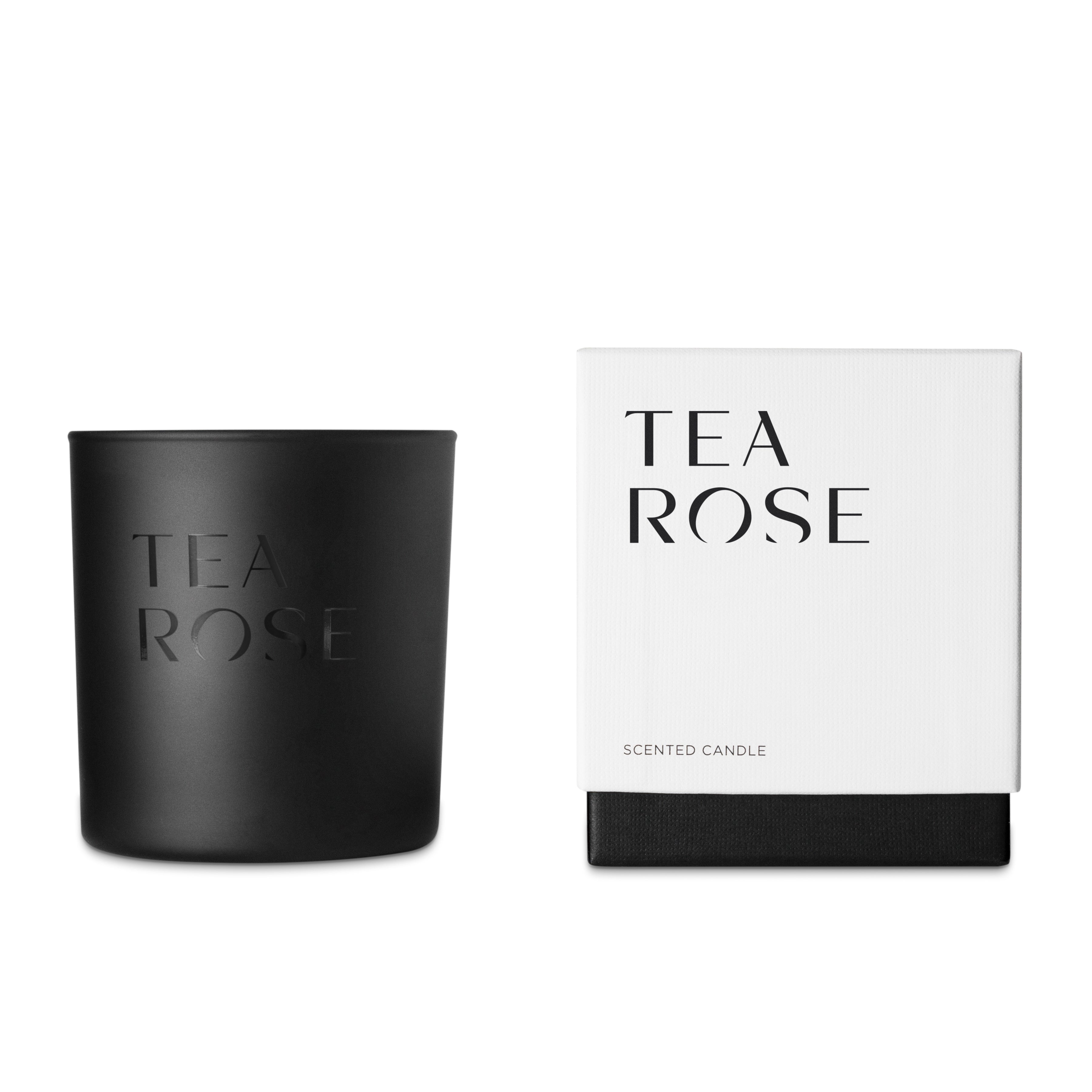 Tea Rose Scented Candle