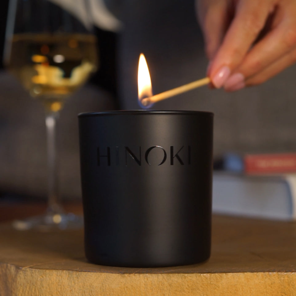 Studio Stockhome candle adding fragrance and atmosphere to a room