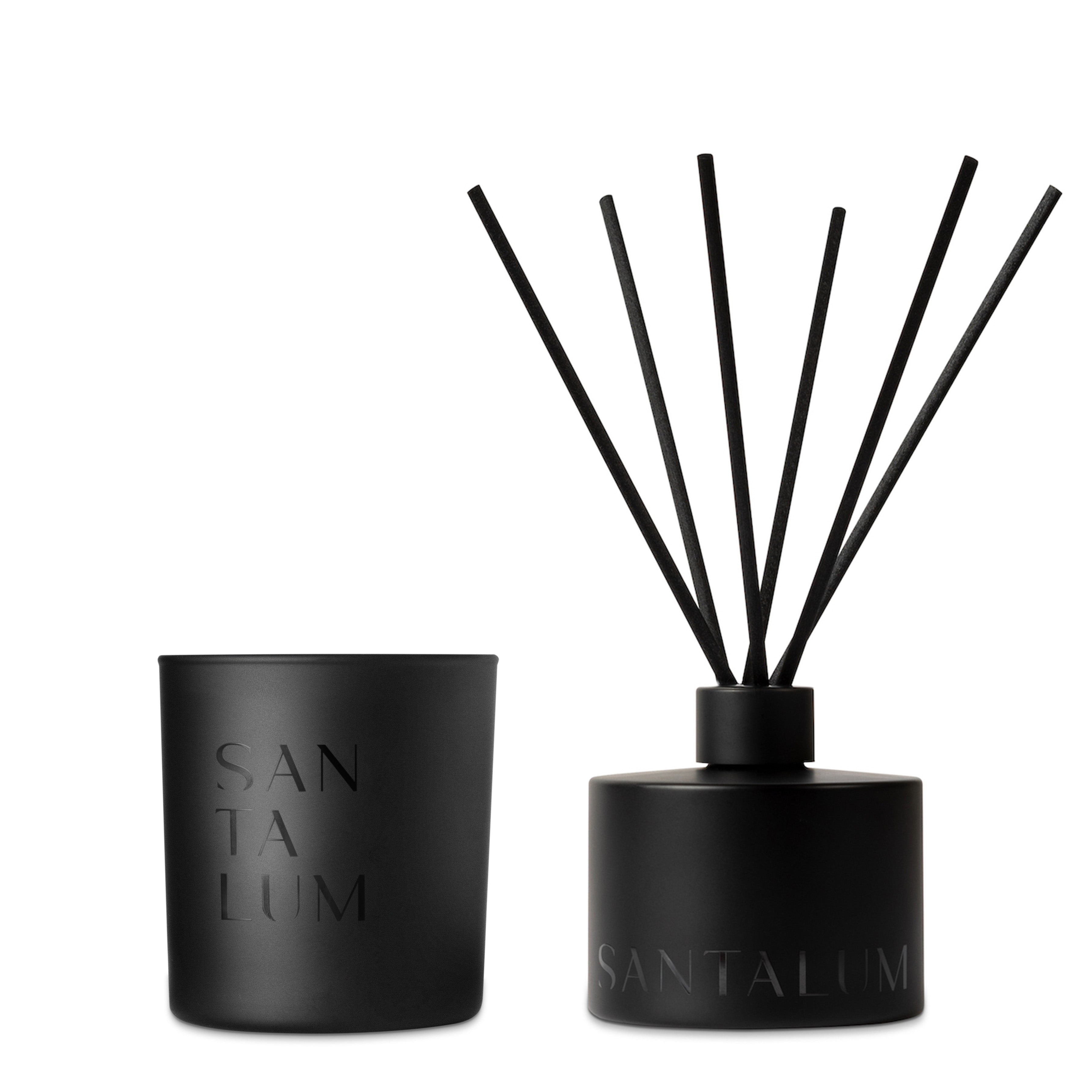 Santalum Candle and Reed Diffuser Bundle