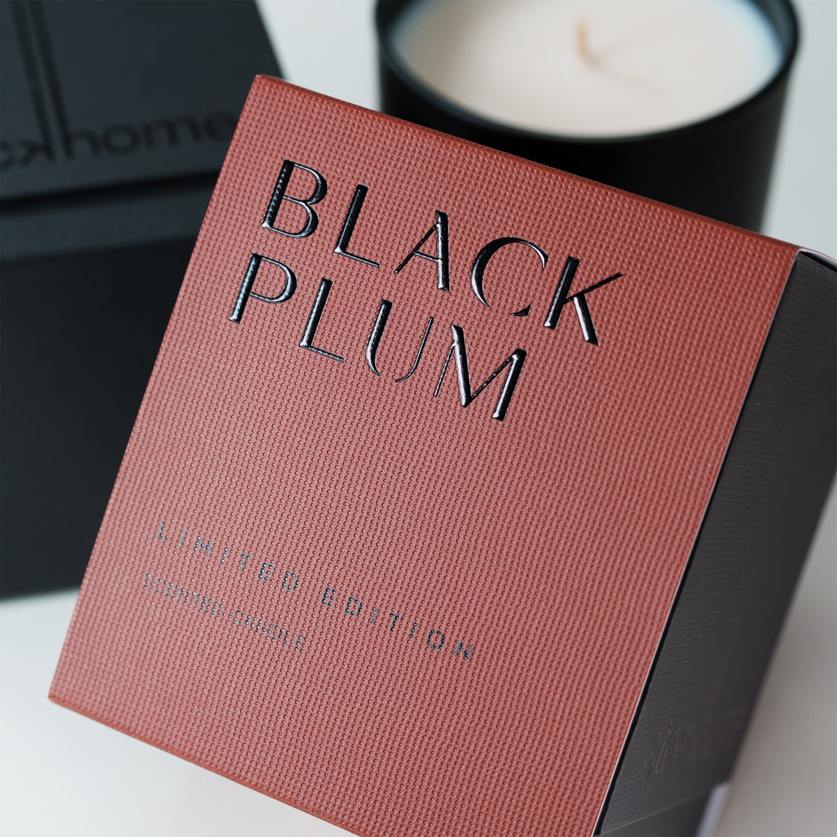 Black Plum Scented Candle
