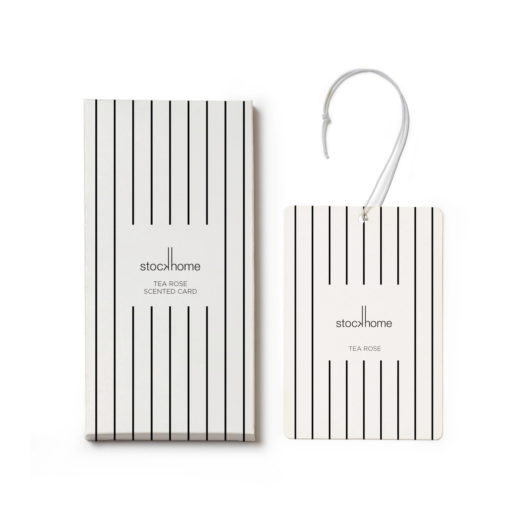 Tea Rose Scented Air Freshener Card